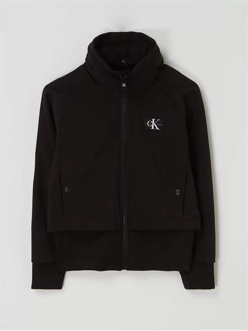 SOFT SHELL JACKET CALVIN KLEIN JEANS | IG0IG01259/CK BLACK